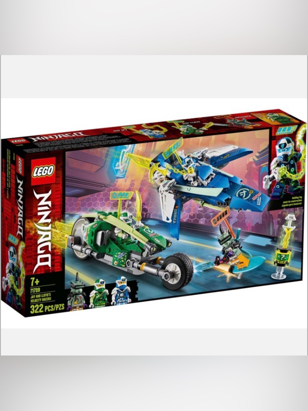 Lego Ninjago 71709 Jay and Lloyd's Velocity Racers